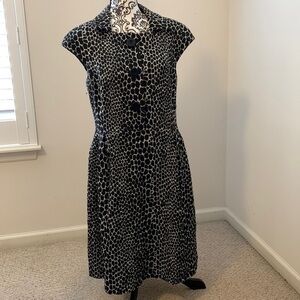 Leopard print dress size 12